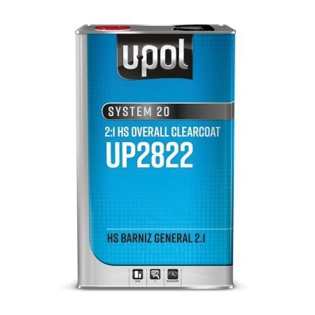 U-Pol SYSTEM 2082 SLOW CLEAR COATT, 5 Liter UP2822